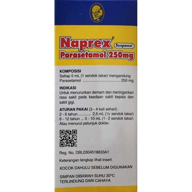 Jual NAPREX SYRUP 60 ML / DROP 15 ML penurun panas | Shopee Indonesia