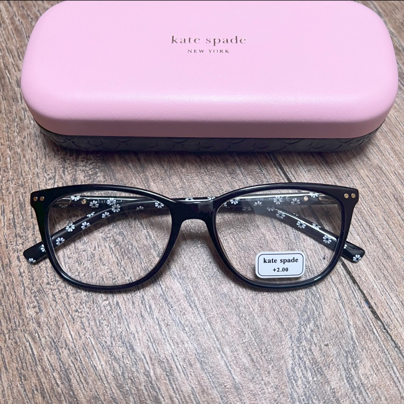 Jual Kacamata Kate Spade Tinlee Black +2,00 (New) Shopee Indonesia