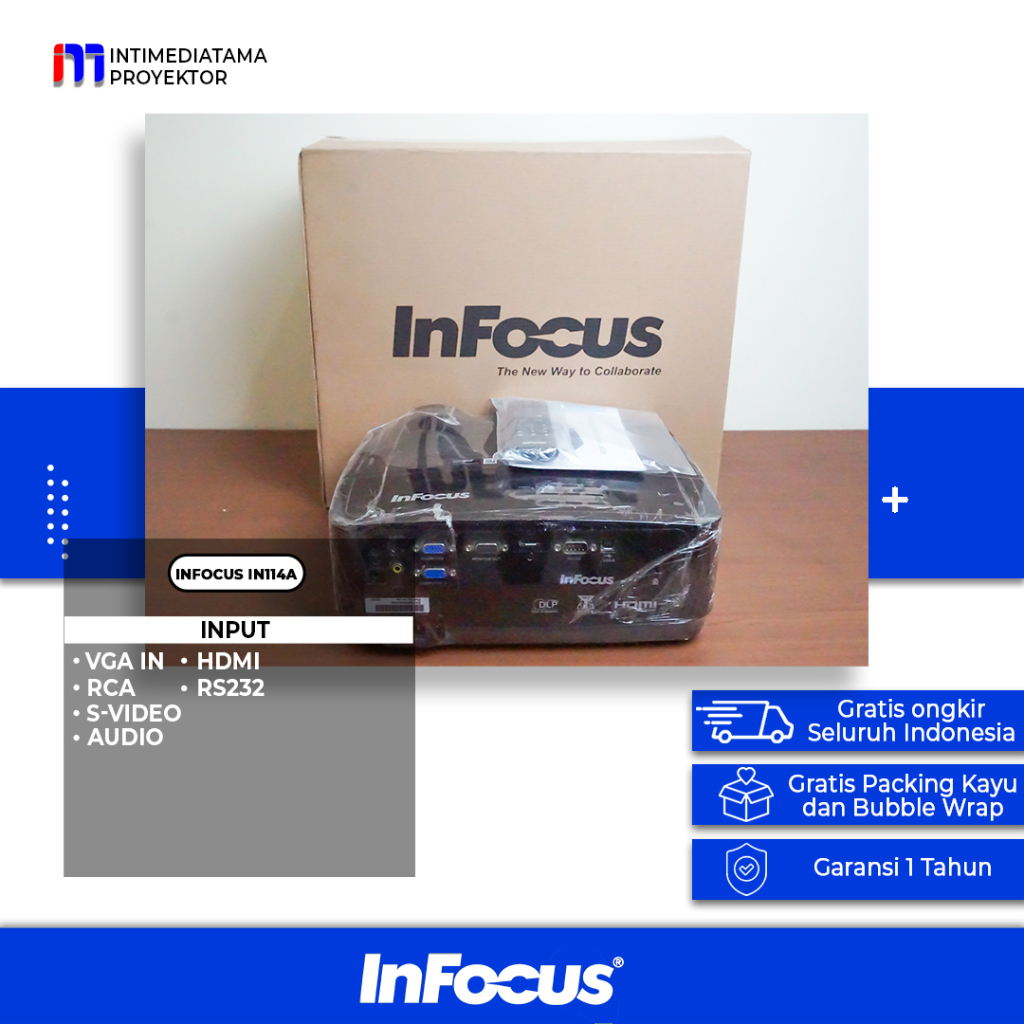 Jual Proyektor Infocus IN114A | Shopee Indonesia