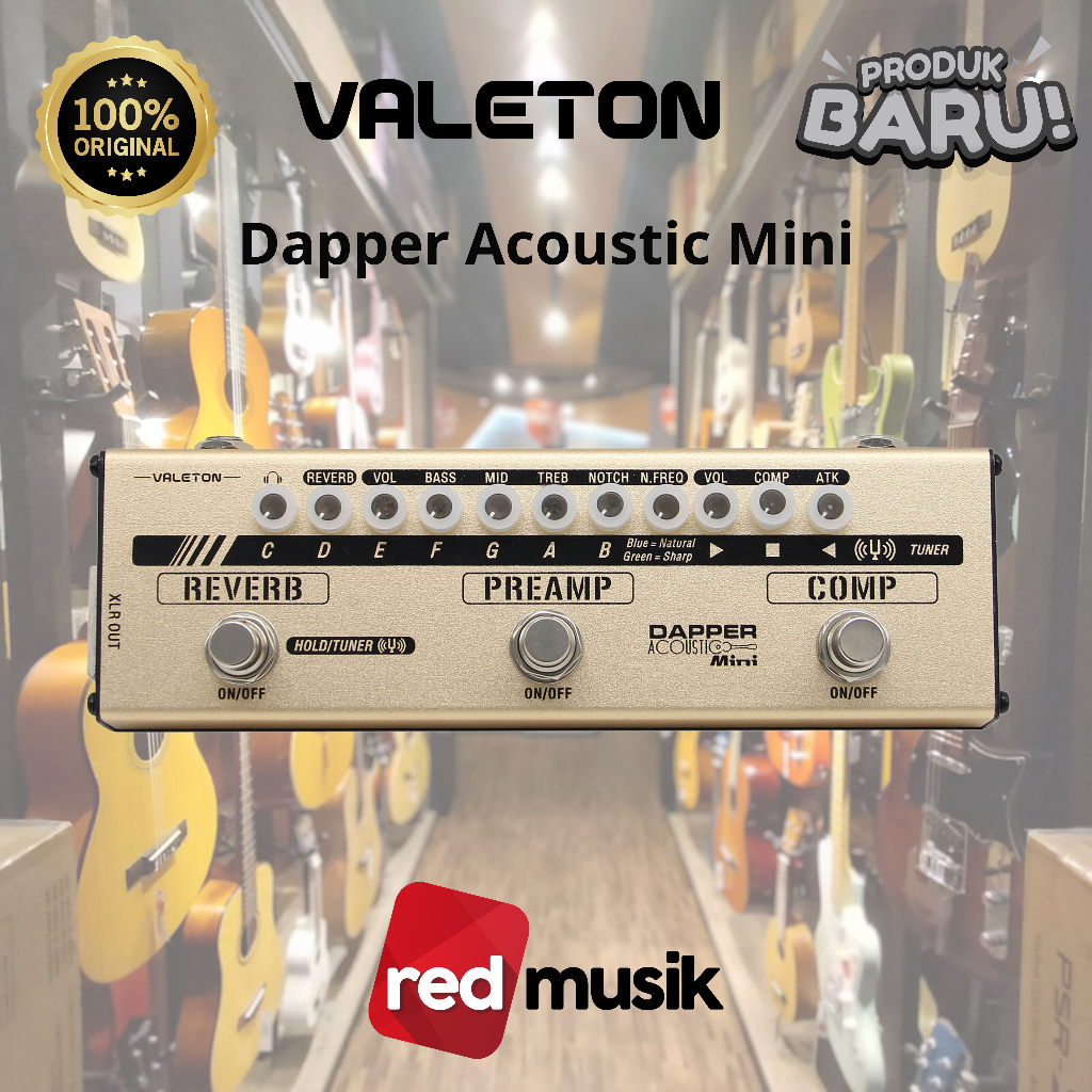 Jual Effect Valeton Dapper Acoustic MES4 Mini Effect Strip MES-4 MES 4 |  Shopee Indonesia