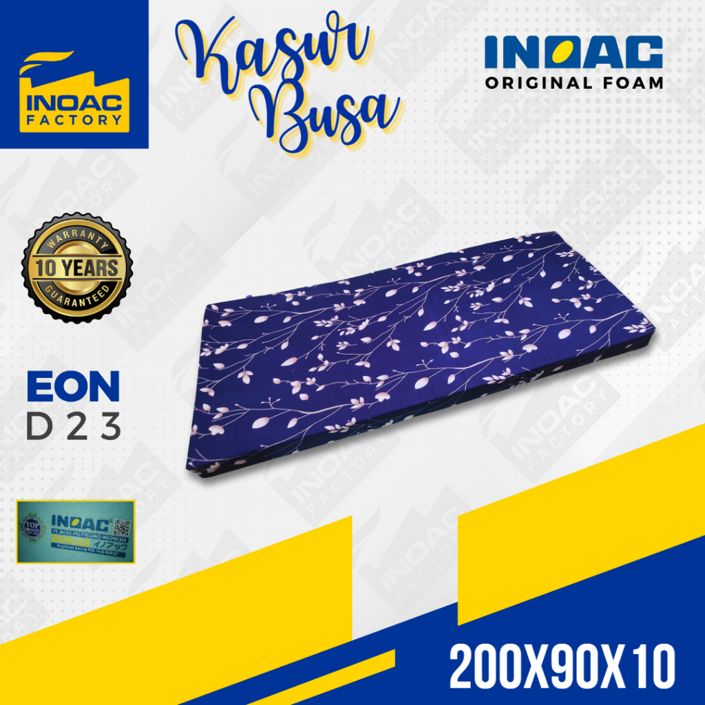 Jual INOAC kasur 90x200x10 D23 Eon Busa Hijau Muda Ukuran Single ...