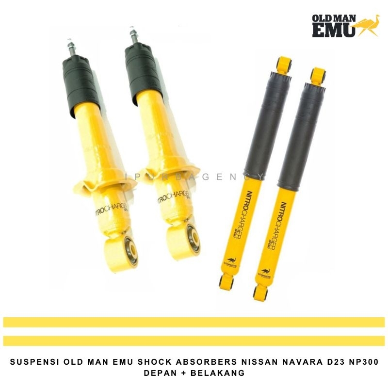 Jual Suspensi Old Man Emu Shock Absorbers Nissan Navara D23 NP300 Depan ...