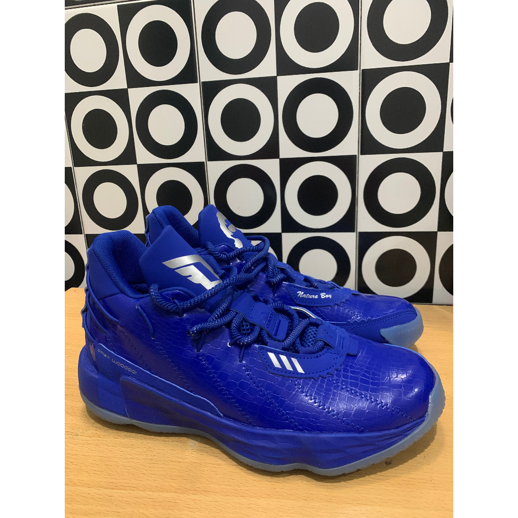 Jual Adidas Dame 7 Royal Blue Shopee Indonesia