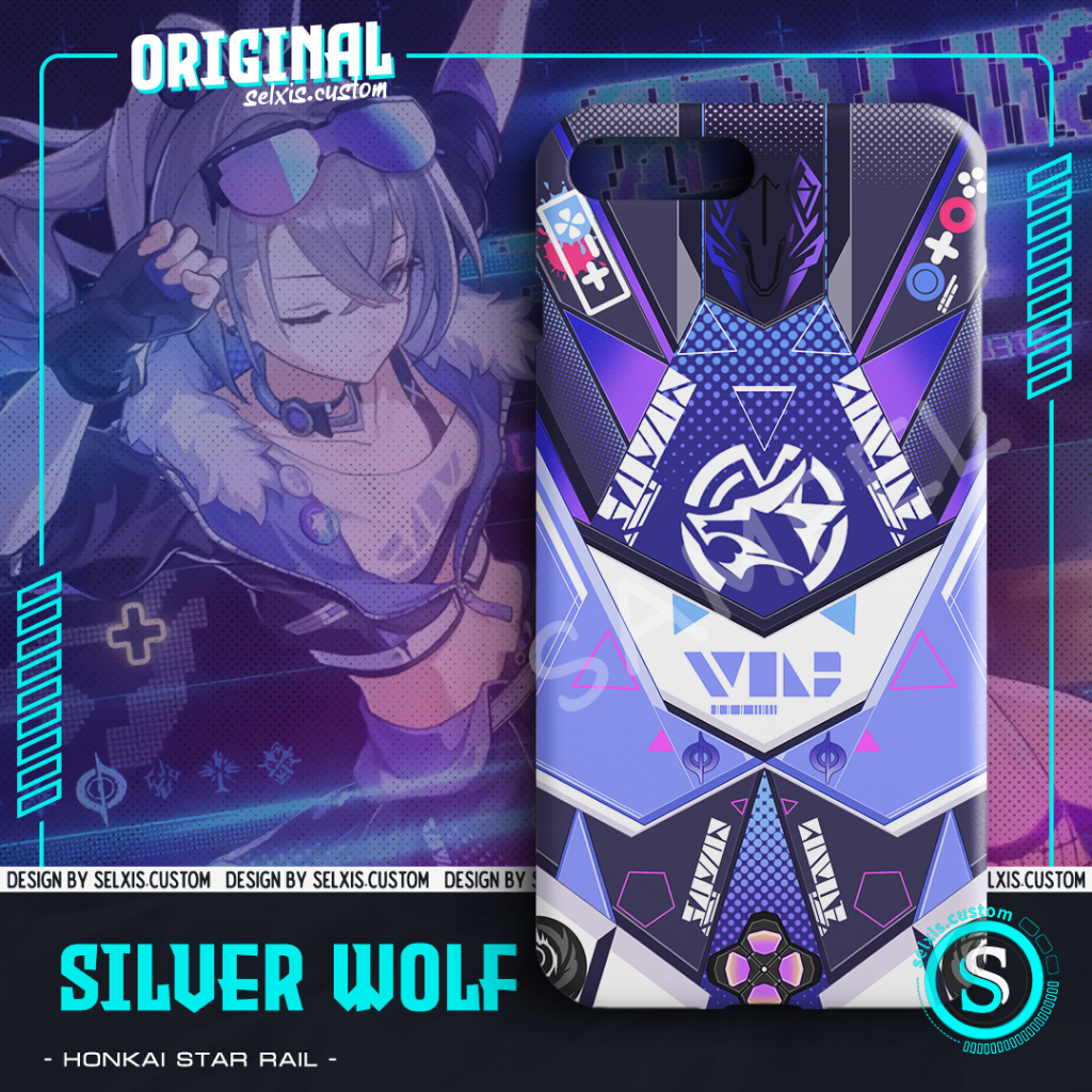 Premium Phone Case Honkai Star Rail Silver Wolf