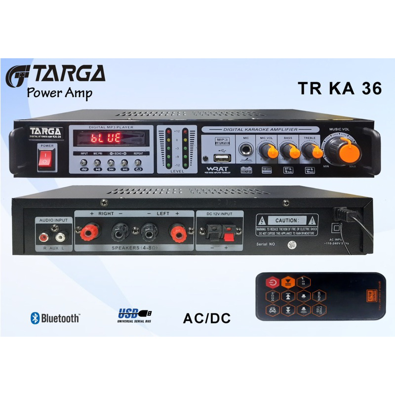 Jual AMPLIFIER TARGA AMPLI SPEAKER 6 Inch 8 inch AMPLI SEPEAKER ...