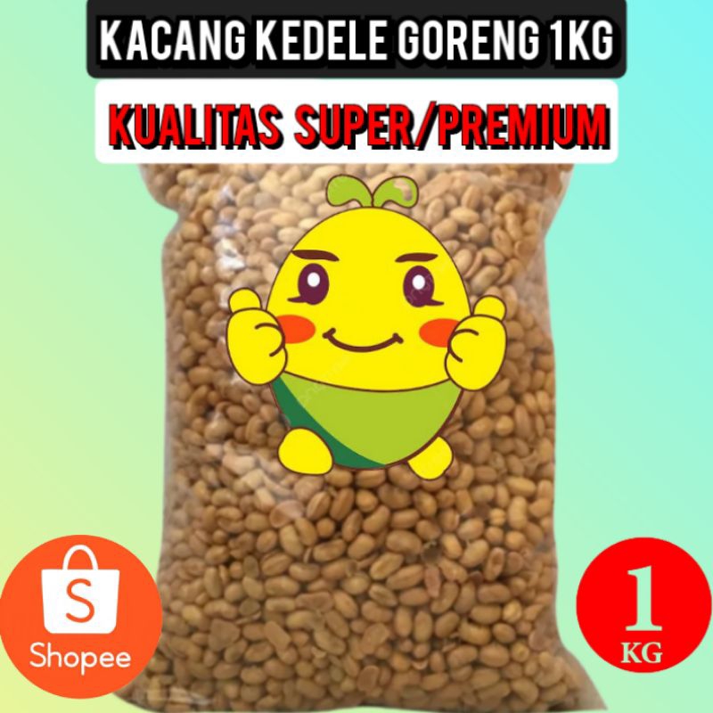 Jual Kacang Kedelai Goreng Renyah Kg Kualitas Super Premium Kedele Cocok Untuk Taburan Bubur