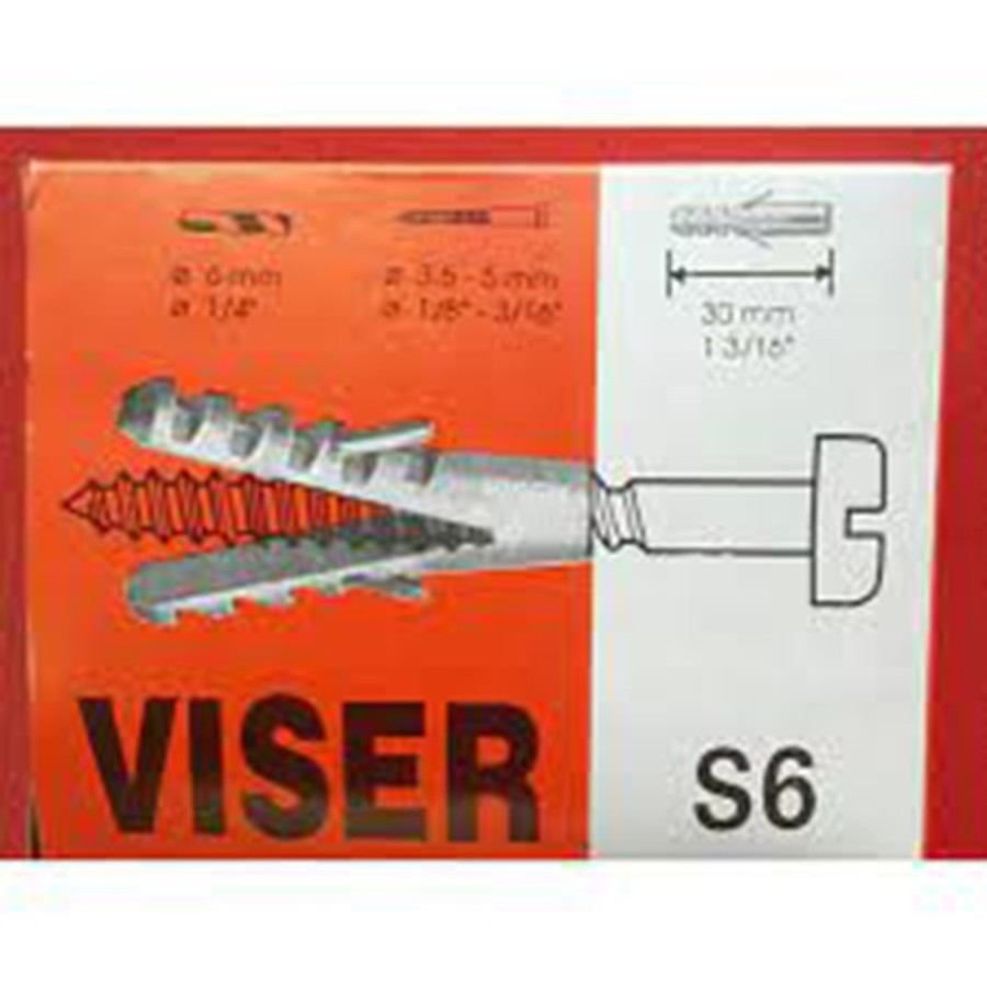Jual Viseer/Ficher S6 / Fiser S 6 / Viser Piser Tanpa Sekrup Winston ...