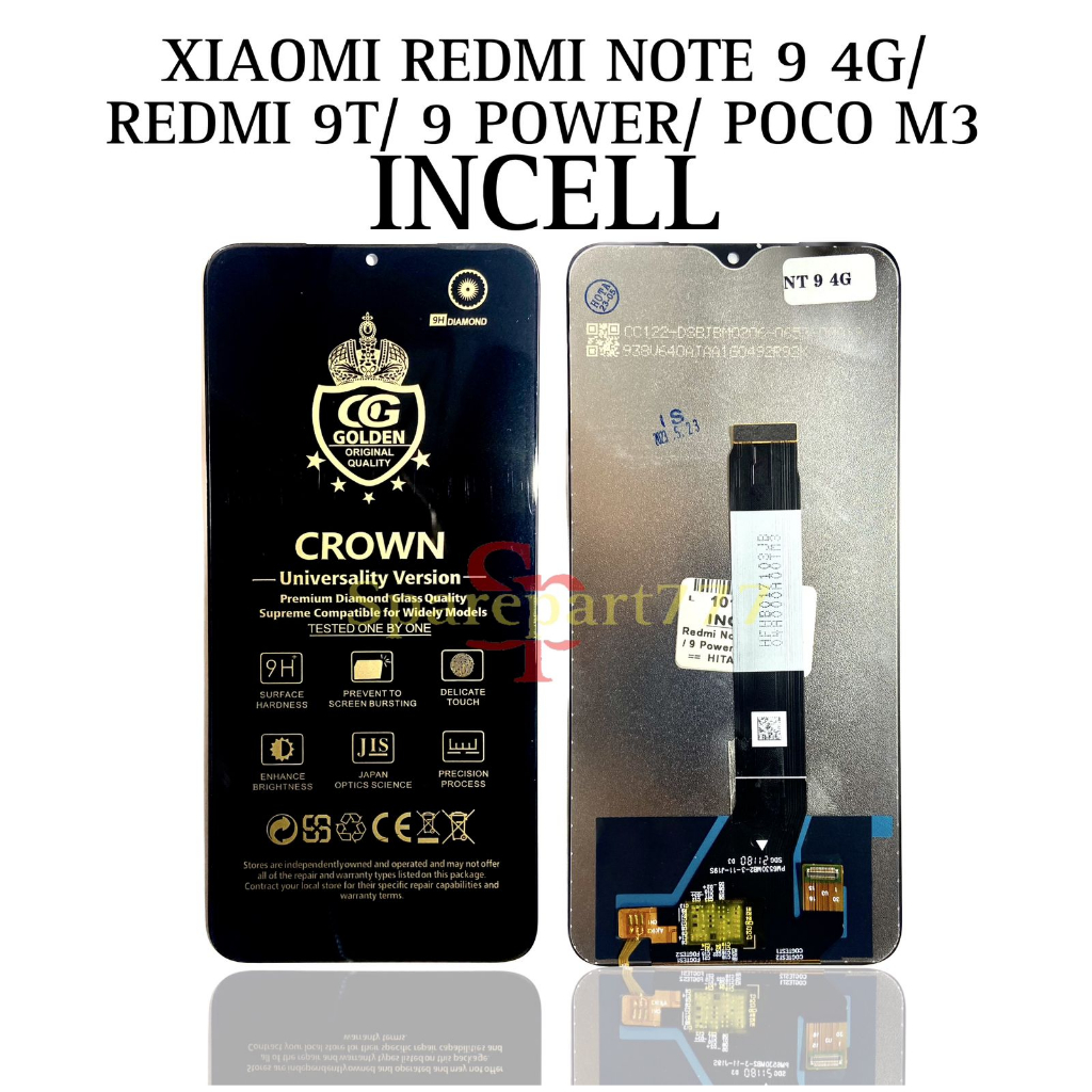 Jual Incell Lcd Touchscreen Fullset Redmi Note 9 4g Note9 4g Redmi 9t Redmi 9 Power 4383