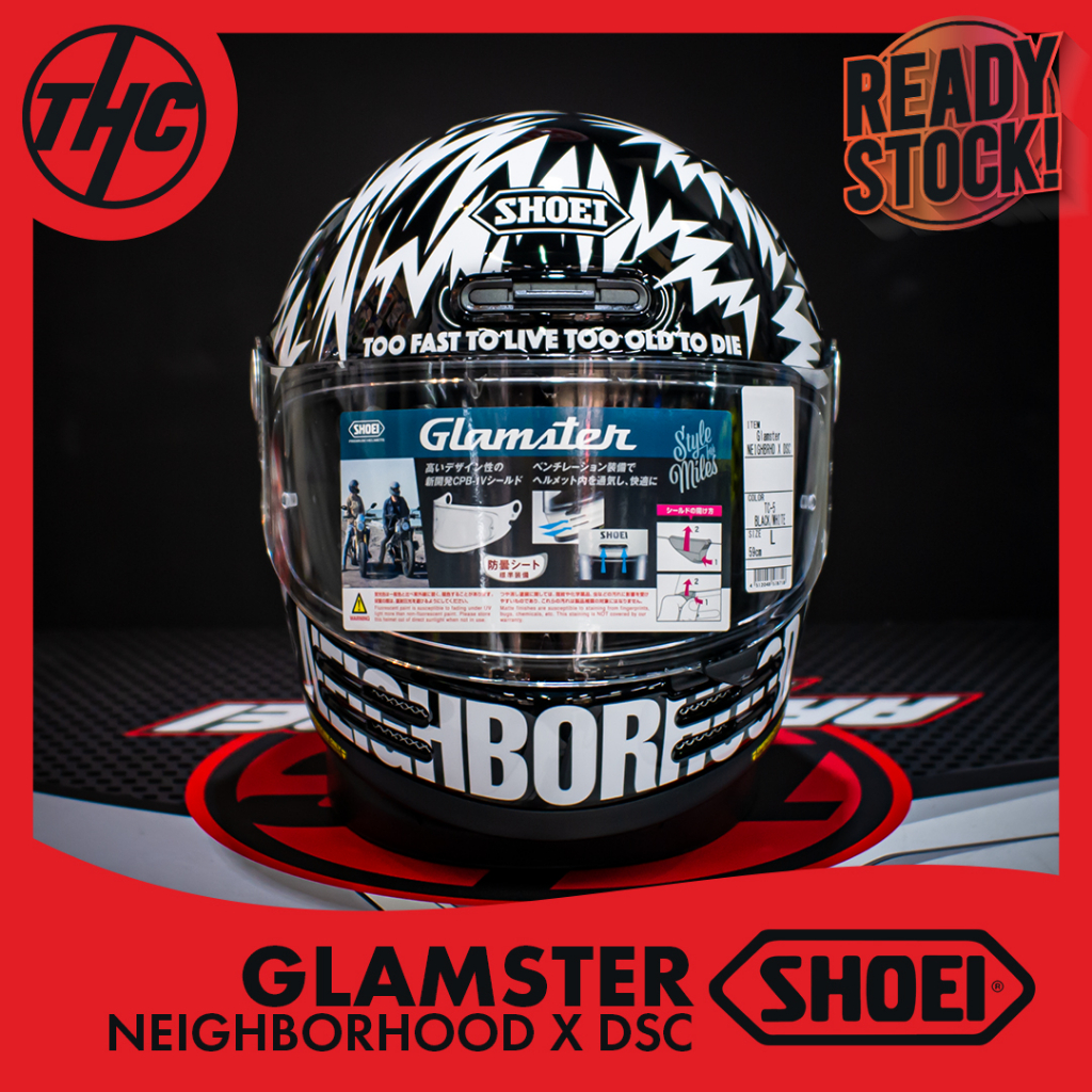 売れ筋がひクリスマスプレゼント！ SHOEI GLAMSTER ネイバーフッド ...