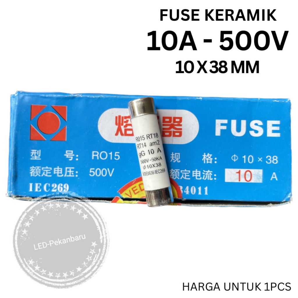 Melting Fuse 10-Pack S – 8A, 16A, 20A, 32V, DIN 72581-1 Torpedo Style ...