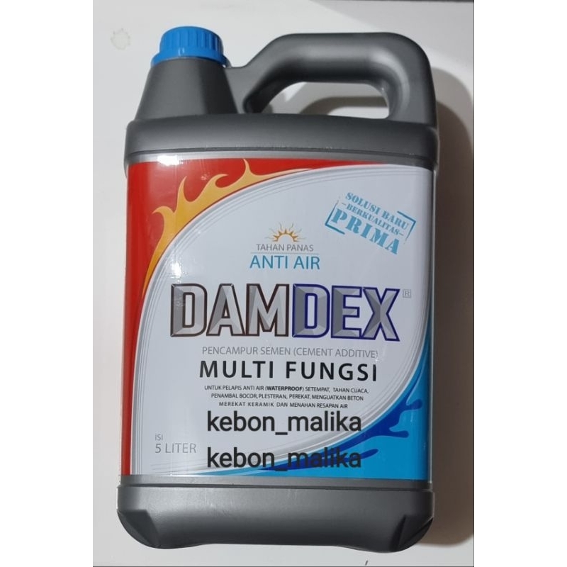 Jual Obat Cor Beton Anti Bocor Pengeras Multifungsi Anti Air Tahan Panas Damdex 5 Liter Shopee 2055