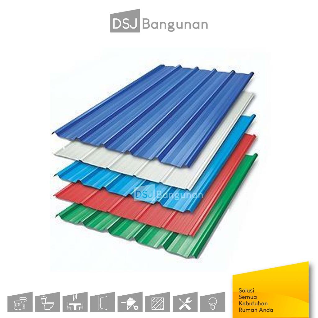 Jual Atap Spandek Warna Atap Baja Ringan | Shopee Indonesia