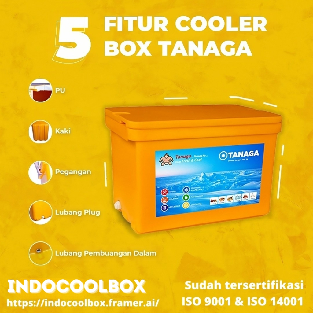 Jual Cooler Box Tanaga 300 Liter Termos Es Kotak Tempat Es Batu Daging ...