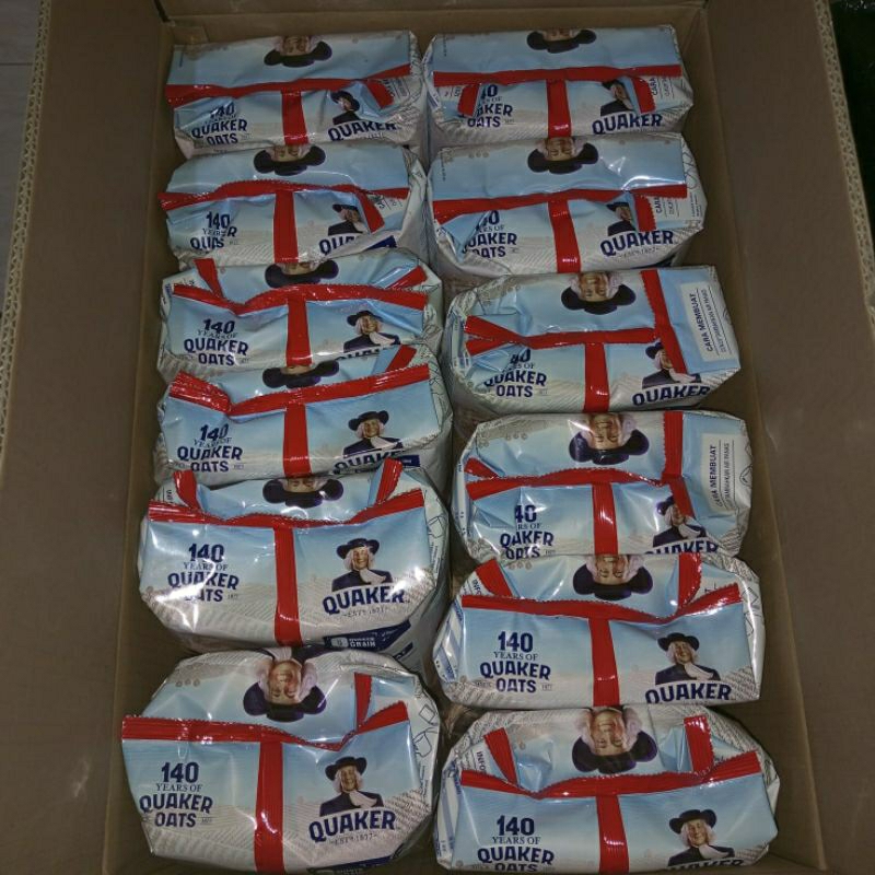 Jual [EXP MARET 2026] Quaker Instant Oatmeal 1200 gr / 1,2 kg | Shopee ...