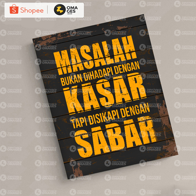 Jual OMAGES HIASAN DINDING KAMAR MOTIVASI DEKORASI DINDING AESTHETIC