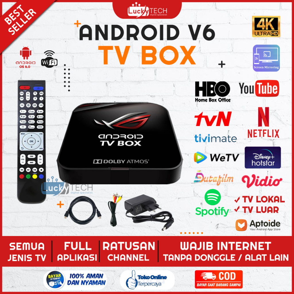 Jual PROMO BERGARANSI Smart Android TV Box HG680P Unlock Root Full ...