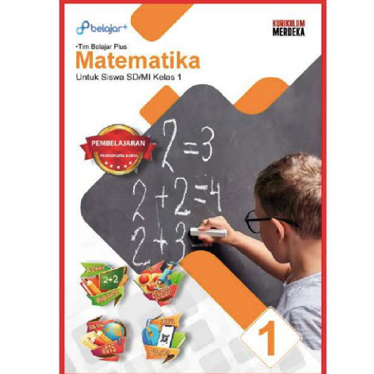 Jual Belajar Plus - Buku Matematika Untuk Siswa SD / MI Kelas 1 ...