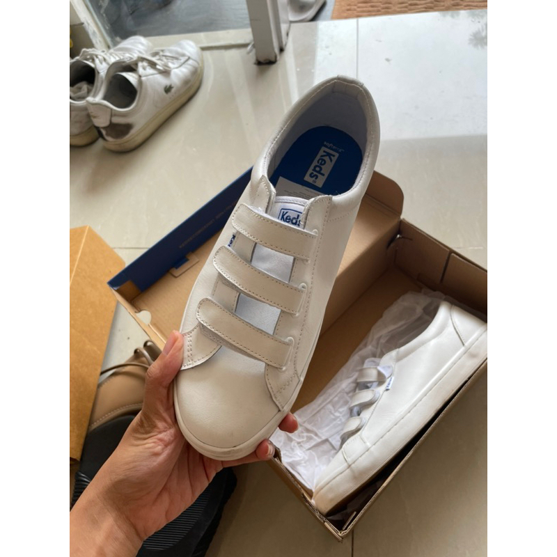 Keds tiebreak leather sneakers online
