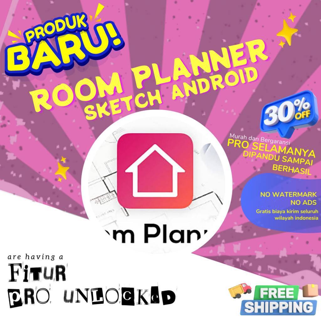 Jual ROOM PLANNER PRO SOFTWARE PREMIUM LIFETIME ANDROID | Shopee Indonesia