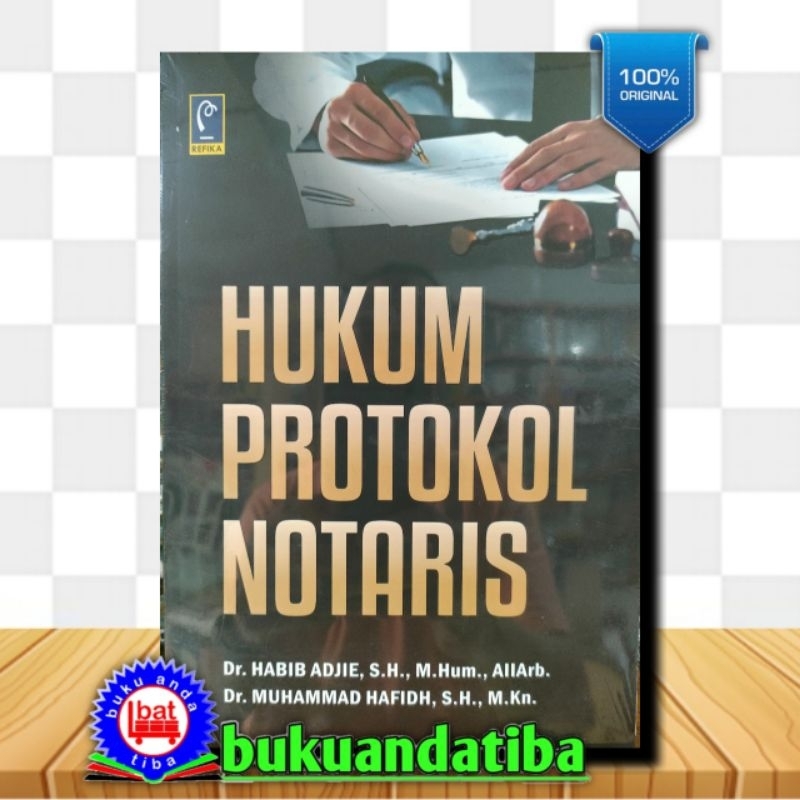 Jual HUKUM PROTOKOL NOTARIS - DR. HABIB ADJIE, S.H., M.HUM. | Shopee ...