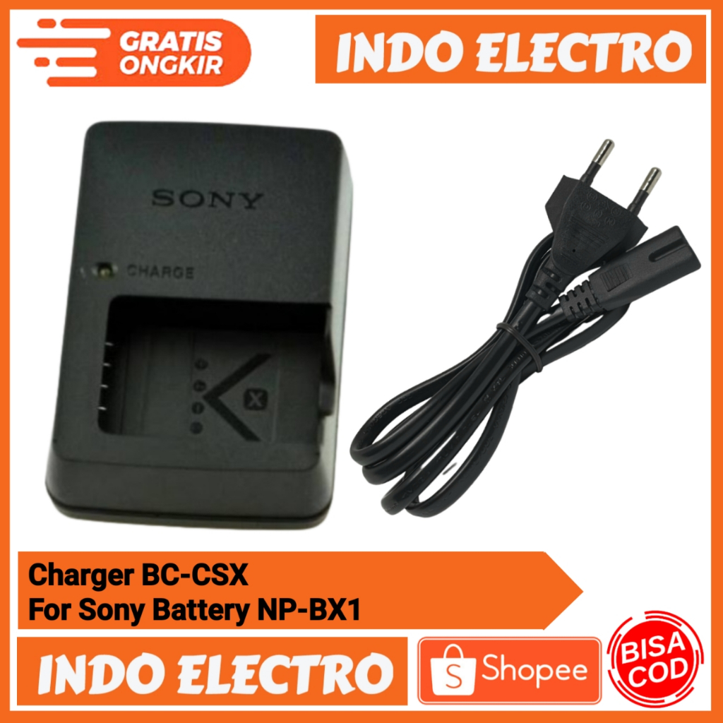 Jual CHARGER SONY BC-CSX FOR BATTERY NP-BX1 For Cyber-shot DSC-HX300 ...