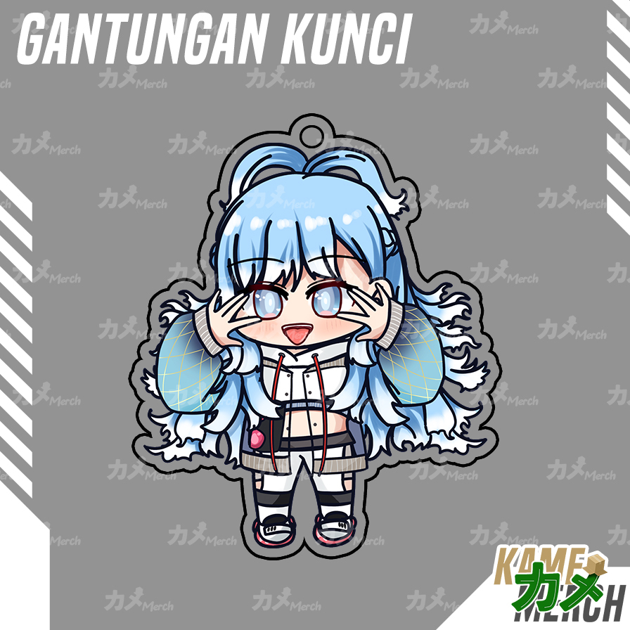 Jual [KAMEMERCH] Key Chain / Gantungan Kunci / Ganci Anime / Vrtube ...