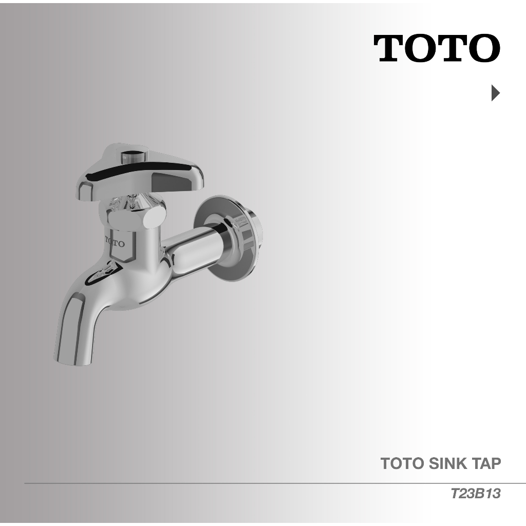 Jual TOTO T23B13 Sink Tap | Keran Wastafel | Keran Tembok | Shopee ...