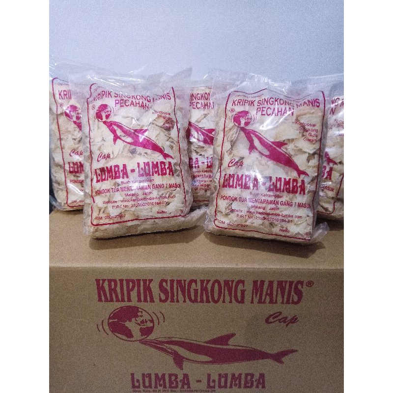 Jual Keripik Singkong Lumba Lumba Pecahan Gram Oleh Oleh Khas Malang Kripiksingkong Keripik