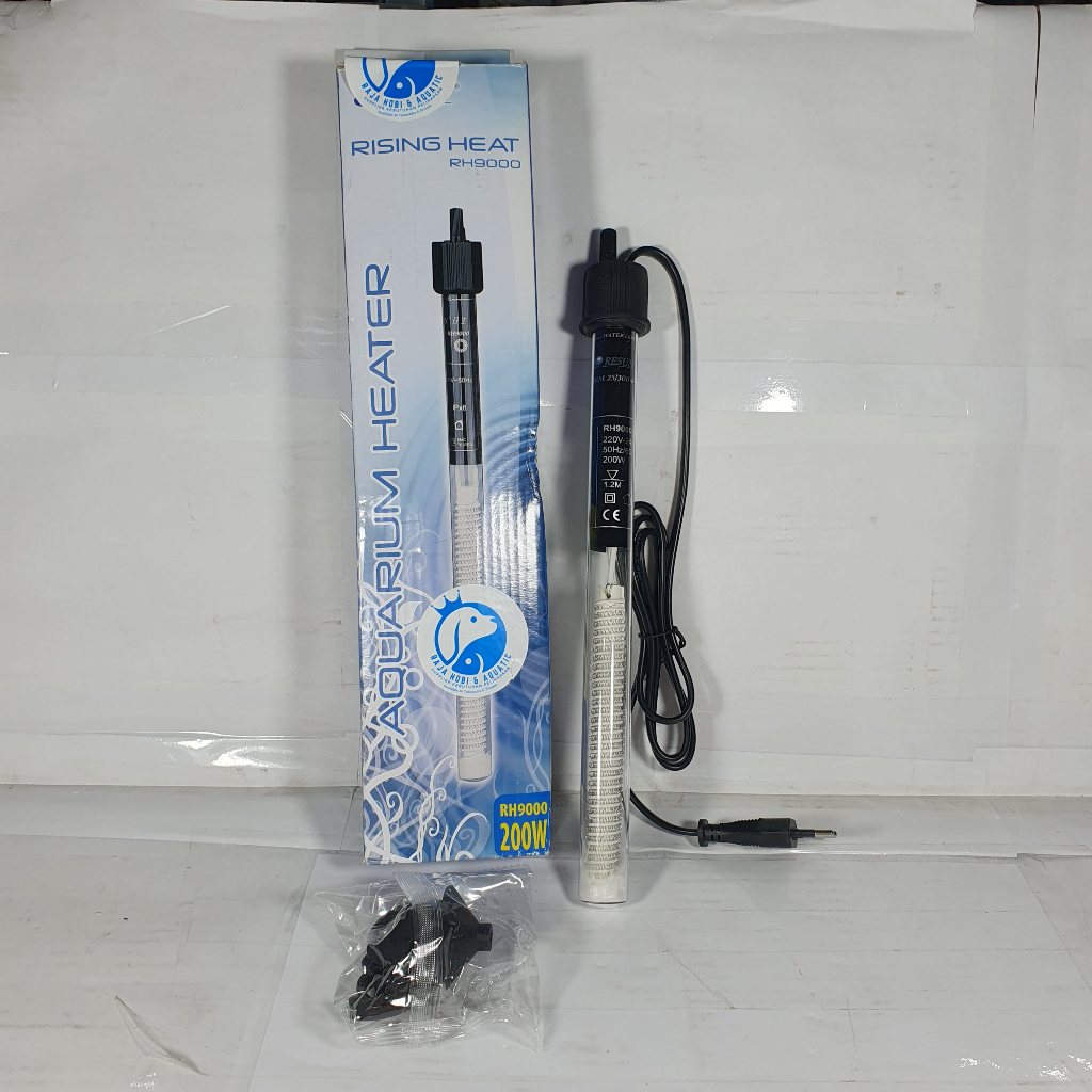 Jual PENGHANGAT PEMANAS AIR AKUARIUM AQUARIUM RESUN HEATER 150WAT 9000 ...