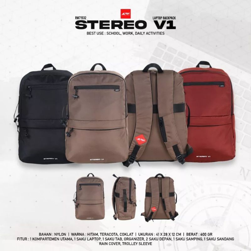 Jual Tas Ransel Pria 25L STEREO V1 AREI OUTDOORGEAR - BACKPACK REI 25L ...