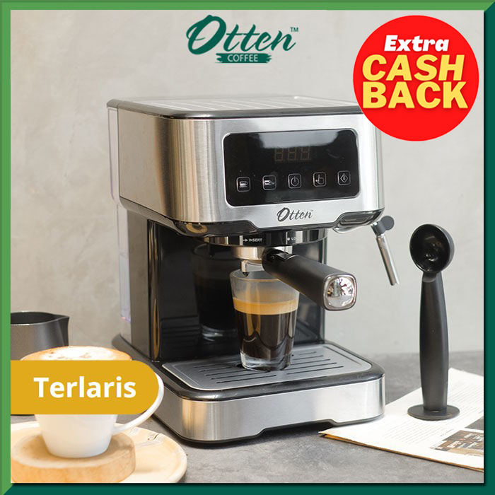 Jual Otten Mesin Kopi Espresso 15 Bar (Ottura Layar Sentuh