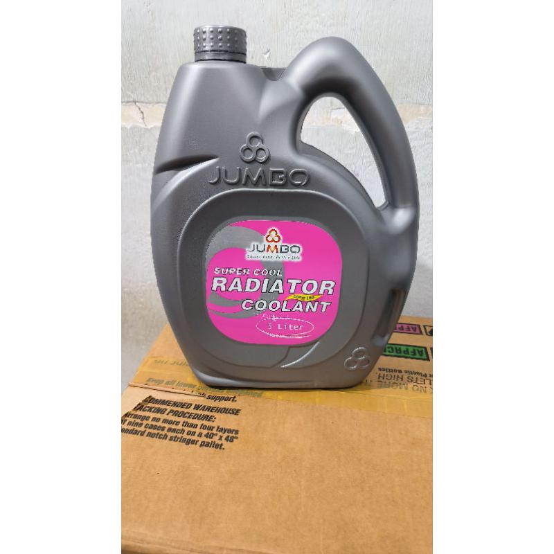 Jual Air Radiator Jumbo super cool Radiator Coolant, Isi : 5 Liter ...