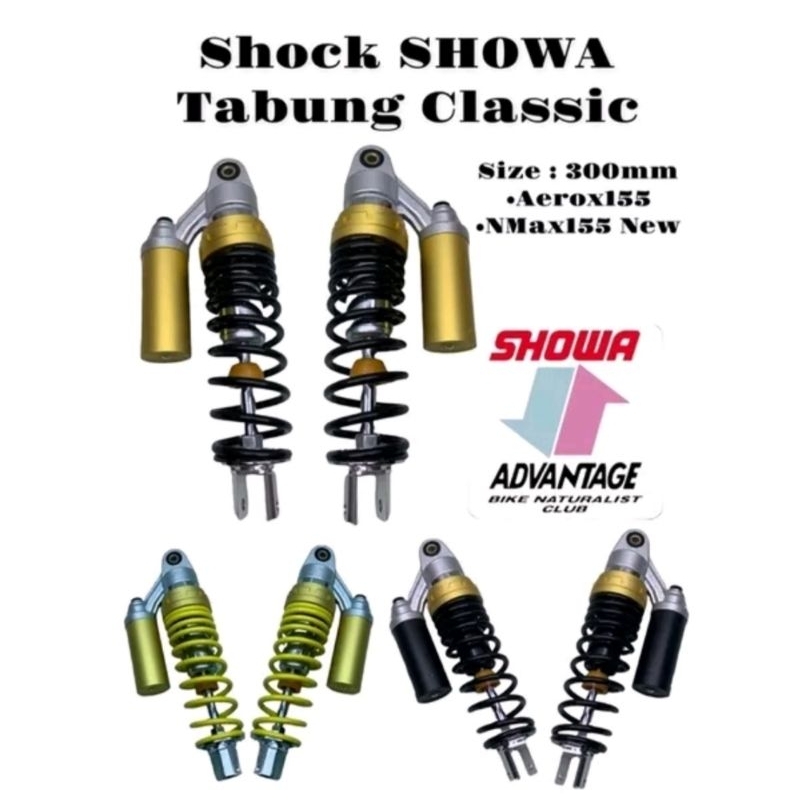 Jual Shock Showa Classic Tabung Non Stell Mm Shockbreaker Tabung