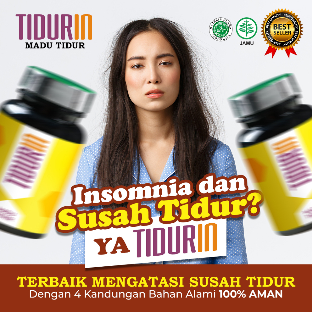 Jual Madu Tidurin 175gr Mengatasi Insomia Sulit Tidur Susah Tidur