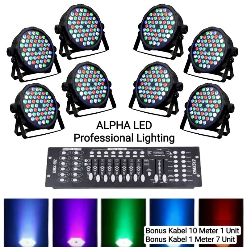 Jual Lampu Lighting 54LED Bergaransi Resmi | Shopee Indonesia