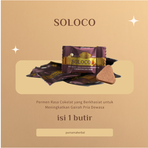 Jual Soloco Candy Permen Soloco au Penunjang Performa 1 Pcs Shopee