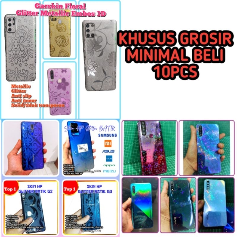 Jual garskin hp anti jamur harga ini KHUSUS GROSIR MINIMAL pembelian ...