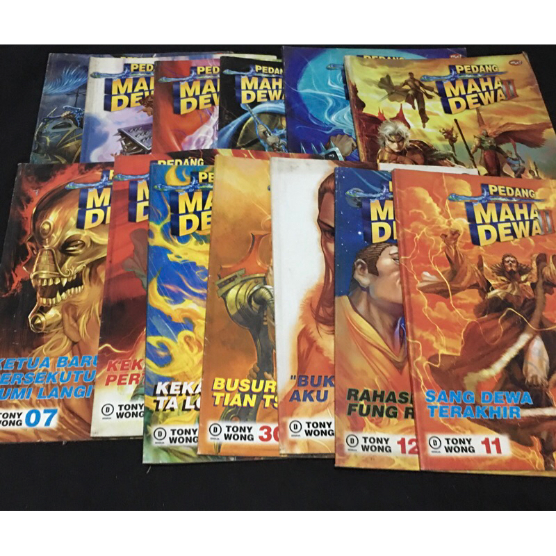 Jual Komik Pedang Maha Dewa Tony Wong Shopee Indonesia