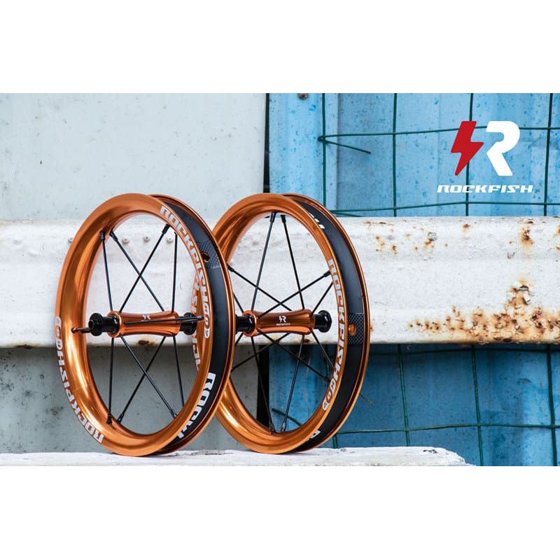 Jual Wheelset Rockfish K02 Pushbike Balance Bike Velg 12