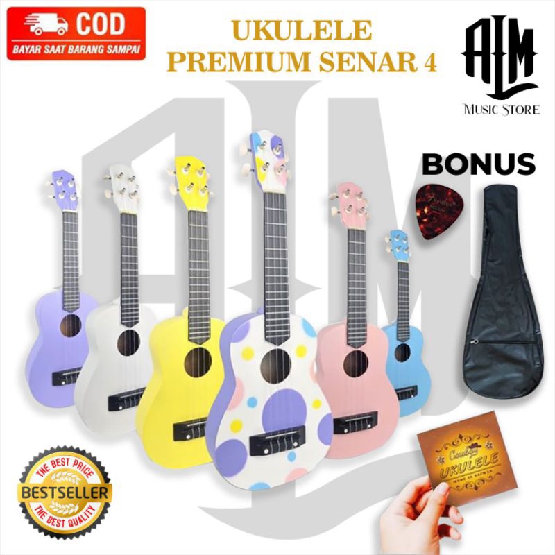 Jual UKULELE SENAR 4 murah berkualitas FULL BONUS Shopee Indonesia