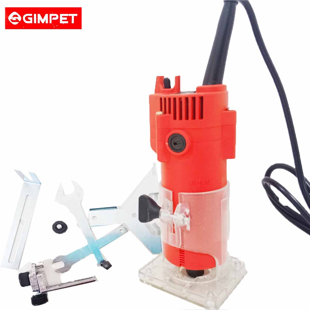 Jual kelas MODEL MAKTEC GIMPET Wood Trimmer 370 1/4 Mesin Router Profil ...