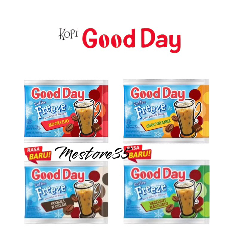 Jual Kopi Good Day Freeze 30gr (1 Sachet) | Shopee Indonesia