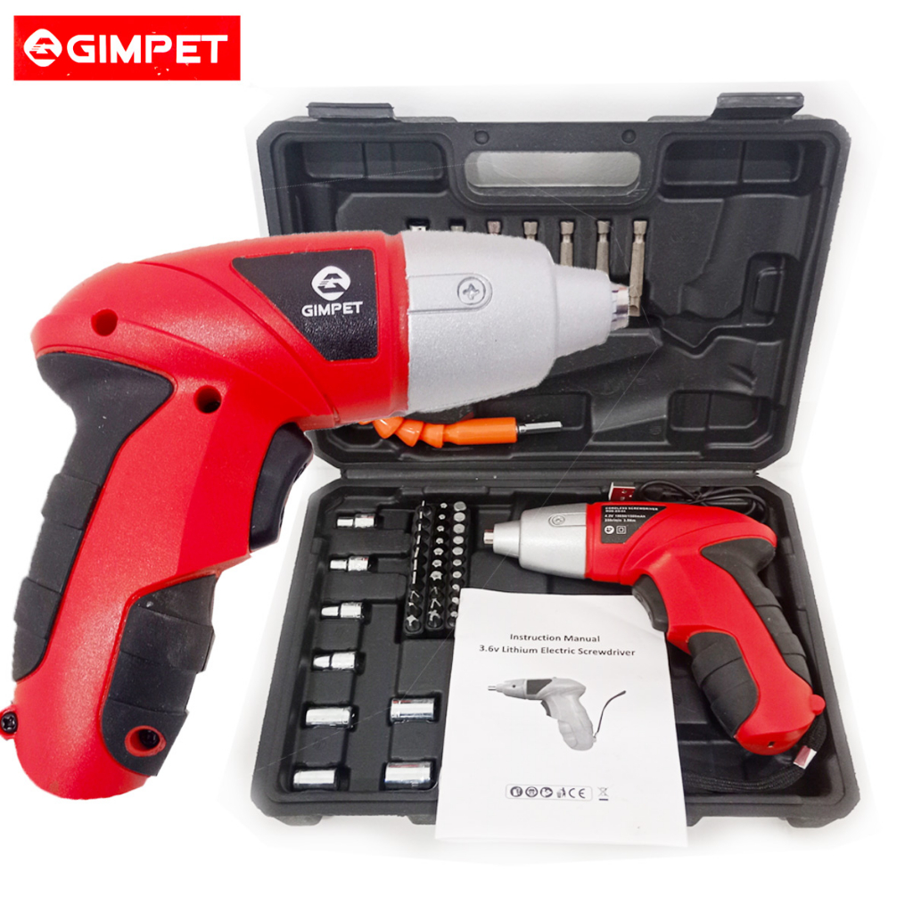 Jual Gimpet Cordless Screwdriver V Mesin Bor Cordless Mini Pcs Set Bor Mini