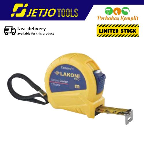 Jual Jetjo Tools Meteran Basic 3 Meter / Basic Tape Rules 3M (171316 ...