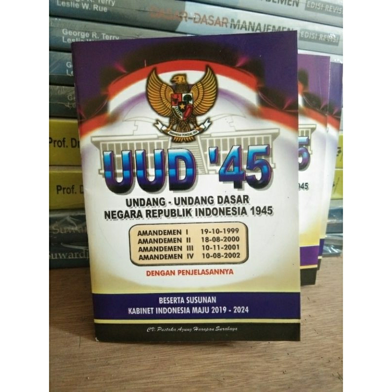 Jual UUD 1945 terbaru dan amandemen lengkap Shopee Indonesia