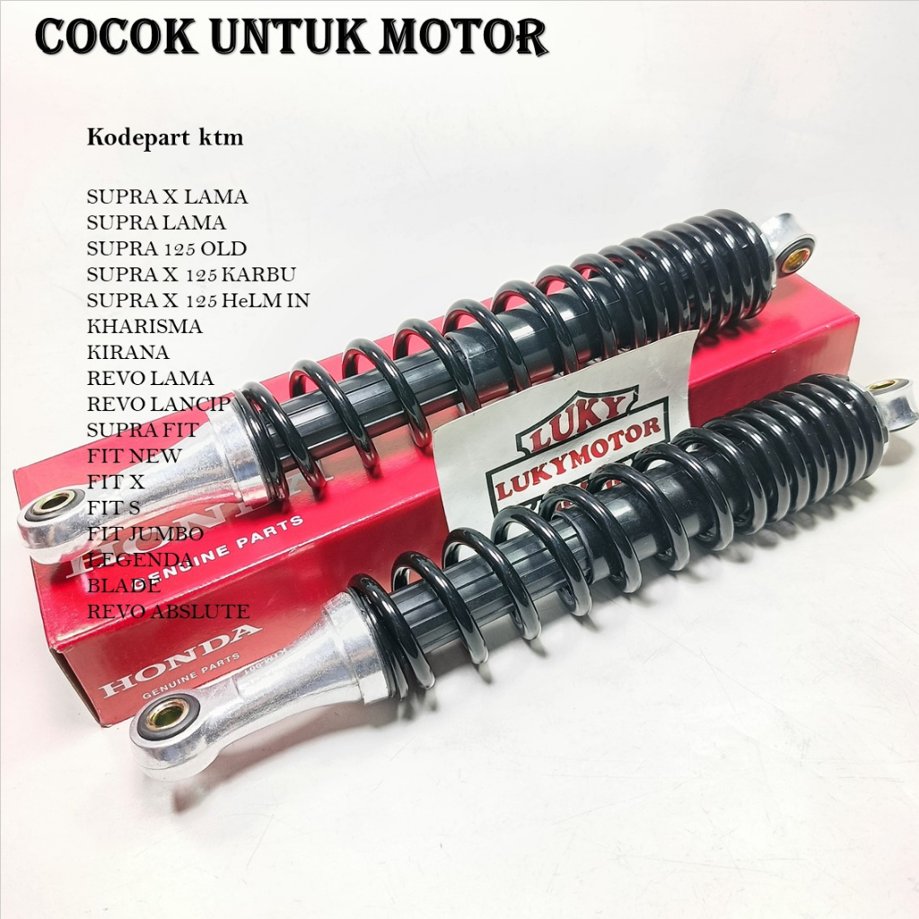 Jual SHOCKBREAKER SHOCK BELAKANG SUPRA SUPRA X SUPRA X 125 SUPRA FIT NEW KHARISMA KIRANA REVO REVO ABSLUTE BLADE KODE KTM KPH Shopee Indonesia