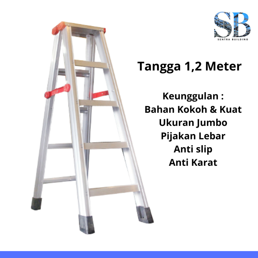 Jual Tangga Lipat Alumunium / Tangga Lipat / Tangga Alumunium / Tangga
