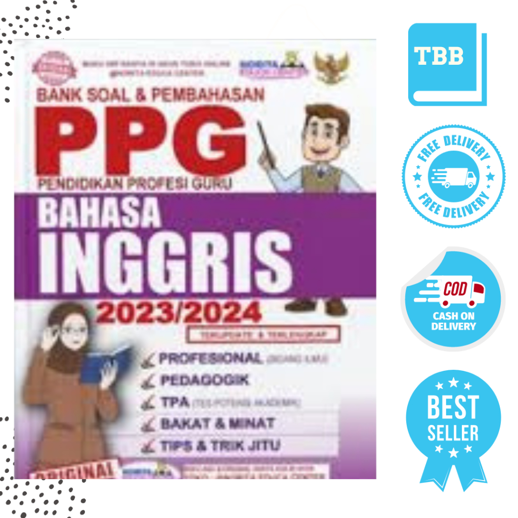 Jual Buku Bank Soal Dan Pembahasan Ppg Bahasa Inggris Tahun