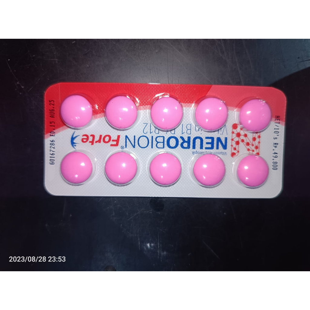 Jual Neurobion Forte Isi 10 Tablet | Shopee Indonesia