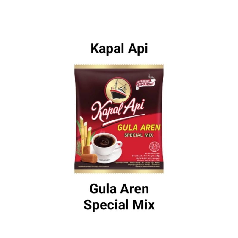 Jual Kopi Kapal Api Gula Aren Special Mix | Shopee Indonesia